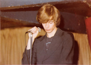 Patt Connolly- Parousia's front man McVan's - Nov. 1978