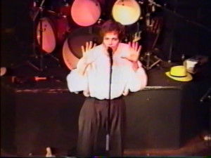 Patt Connolly - 'Virtual Reality' show at the Troubadour. May 24, 1991