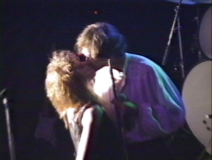 Patt Connolly and Claude - 'Virtual Reality' show at the Troubadour. Halloween 1991