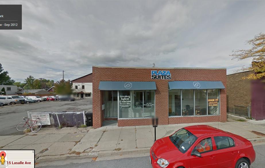 Former location of the Bachelor’s Den: 15 LaSalle Avenue. Corner of Delaware Ave, Kenmore NY.