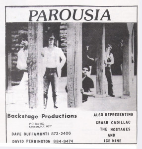 Buffalo Backstage August 1st, 1981