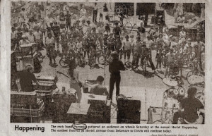Buffalo Evening News - Hertel Happening 08.01.1981. Delaware to Colvin Ave