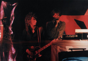 Garth Huels at the Plant 6 - Church & State show - Dec. 1985