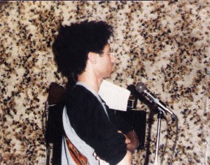 Parousia rehearsal at Tuloarosa Ave, Silver Lake, CA - Feb. 1988