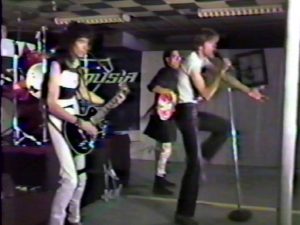 Parousia clip from the 'KEEP RUNNING' video - 1984 - 'C'mon baby open up'..