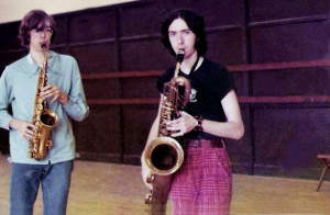 Patt Connolly & Mike Newell - Let's have sax at All Saints 1976
