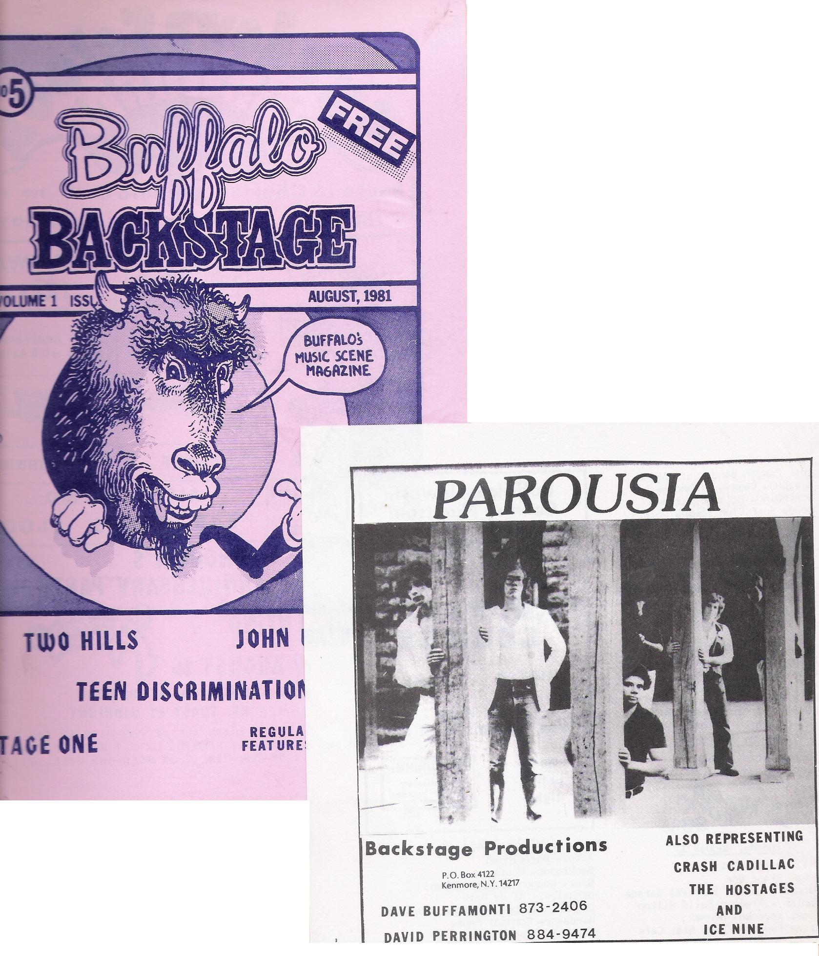 Buffalo Backstage August 1st, 1981