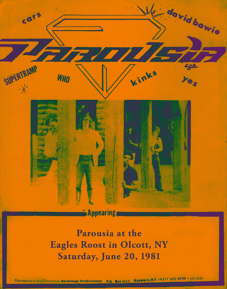 Buffalo 'appearing at' flyer 1981-1982