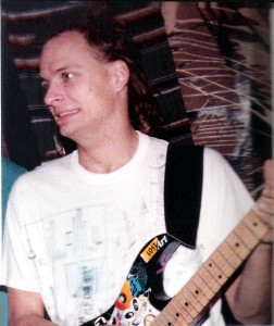 Dudley Taft in his garage - Venice Beach 1989