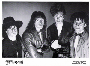 Patt Connolly, Robert Lowden, Marty Leggett, Gerry. N. Cannizzaro - Parousia photo session 1989
