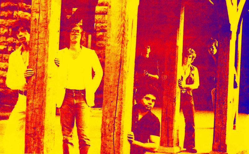 The rock band Parousia 1981: Patt Connolly, Eric Scheda, Barry Cannizzaro, Bob Lowden, Gerry Cannizzaro, Garth Huels