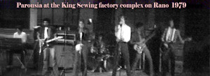 Parousia at Rano Industrial factory building May 1979