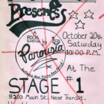 Stage One October 20, 1979