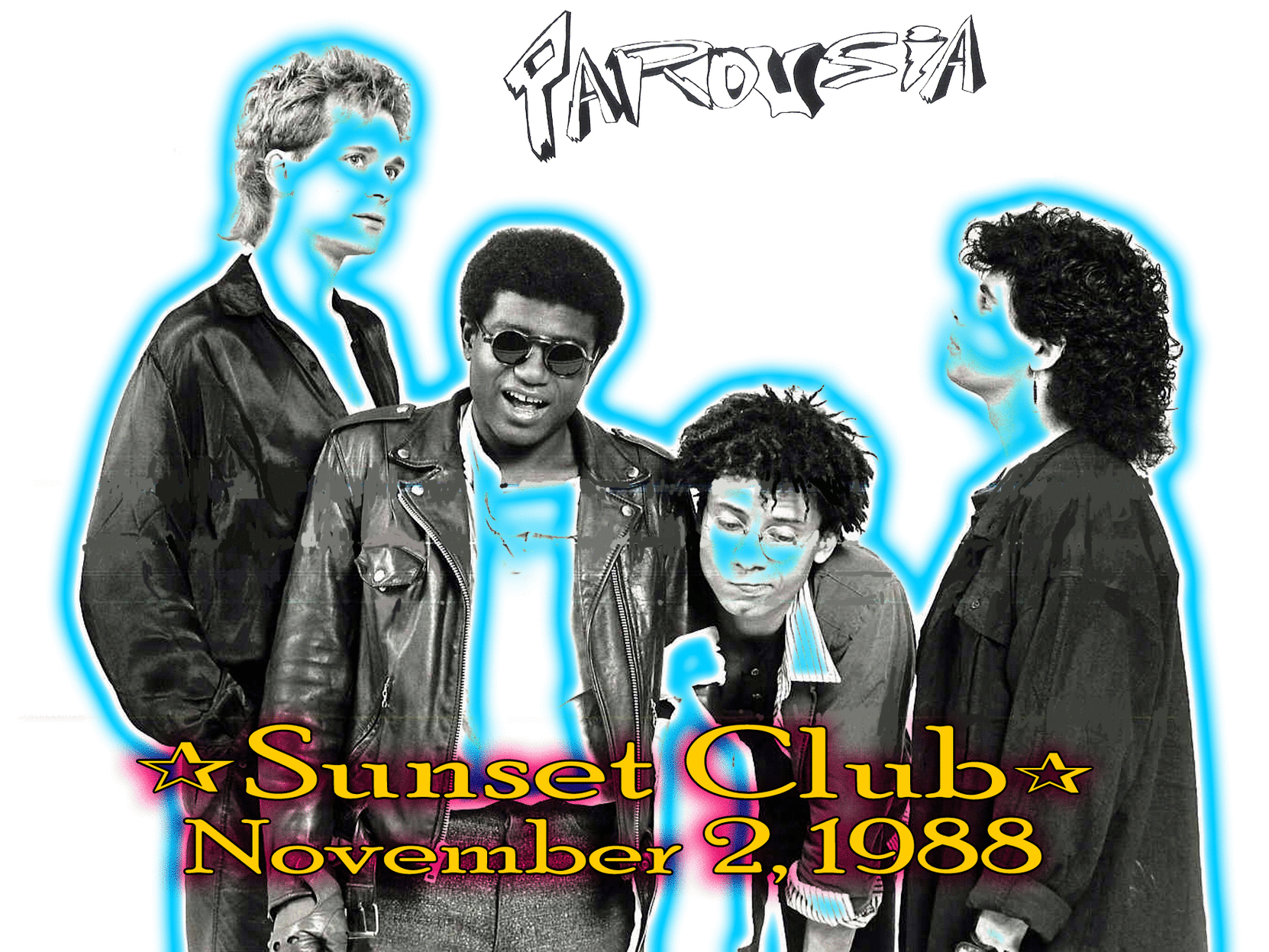 Parousia at the SUNSET CLUB, November 2, 1988