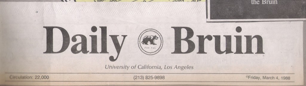 Turnaround Cassette review UCLA Daily Bruin March 4th 1988 (2)