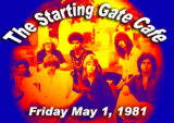 Parousia’ at the Starting Gate Café – Friday May 1, 1981